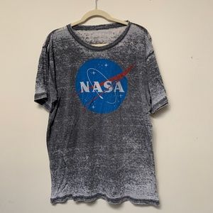 GUC Fifth Sun NASA Gray Burnout Tee